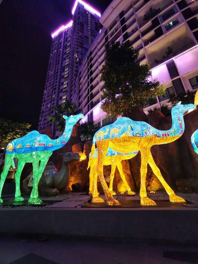 Lavender Suite # Shah Alam I-City Block B Homestay # 2R1B #Free Wifi & Parking Dış mekan fotoğraf