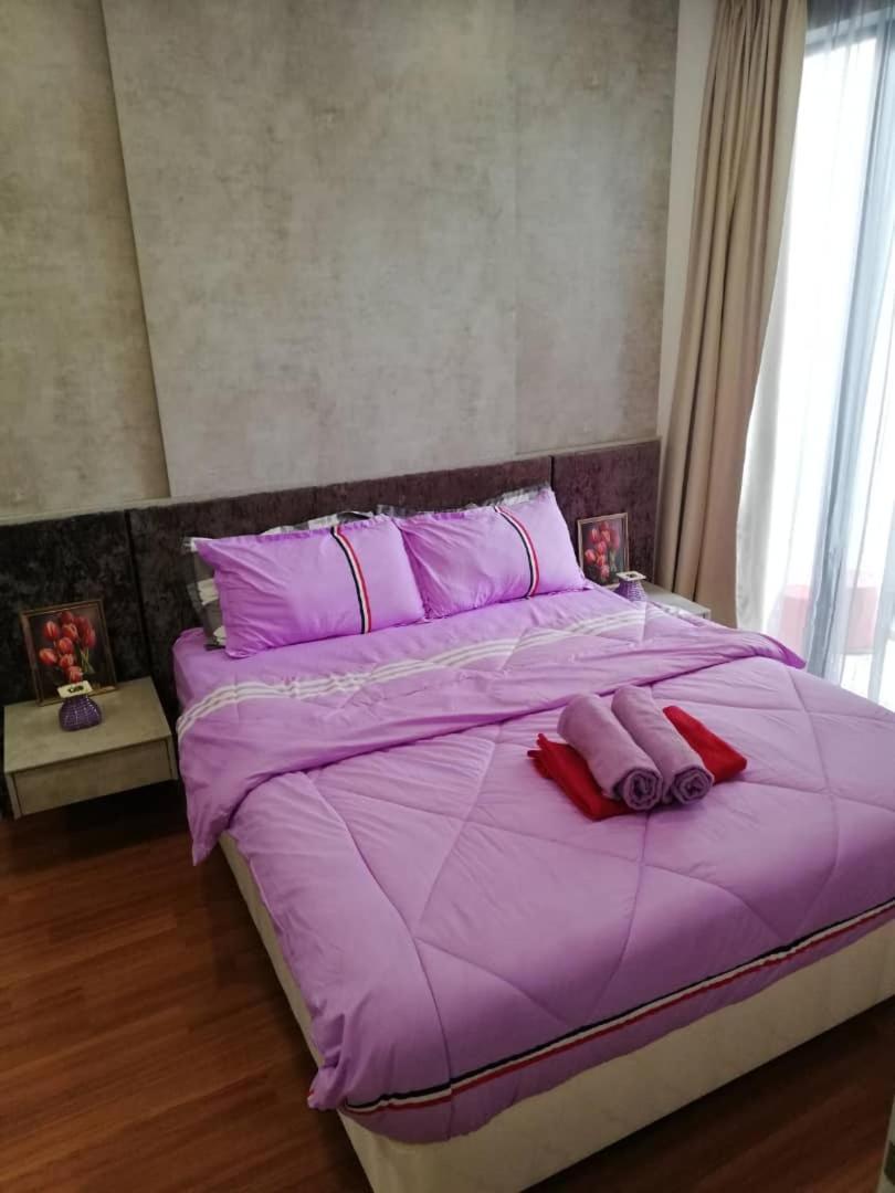 Lavender Suite # Shah Alam I-City Block B Homestay # 2R1B #Free Wifi & Parking Dış mekan fotoğraf
